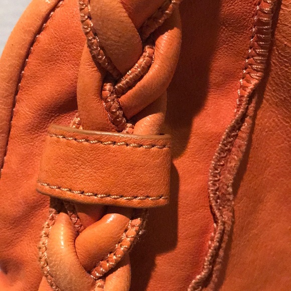 Hobo International Pumpkin Colored Hobo Bag - Picture 3 of 16